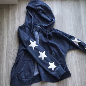 Blue Tommy Hilfiger sport star sweatshirt